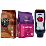 Кофе зервой 2 вида и соус терияки